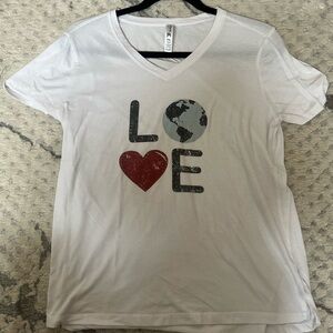 Kyodan LOVE White T-Shirt